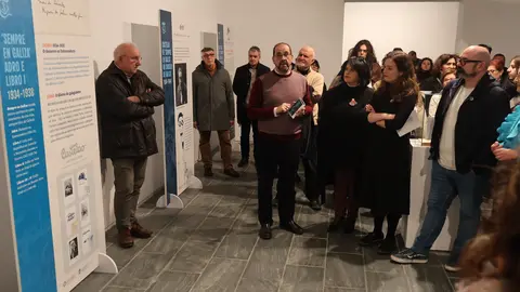 Inauguración de la exposición Sempre en Galiza en el Museo Provincial de Lugo