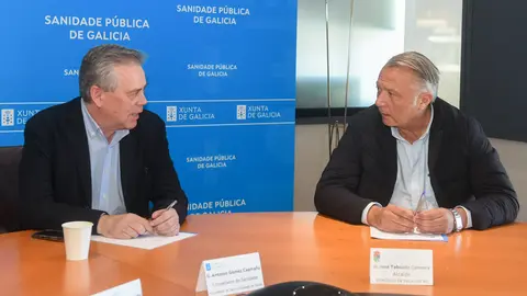 20250117 Reunion conselleiro de Sanidade e alcalde de Palas de Rei3