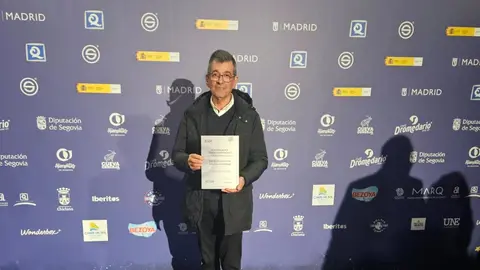 Luis Fernández Guitián, alcalde de Sober, recogió los renocimientos en Madrid