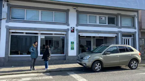 Antonio Ameijide e Nicole Grueira en Mosteiro
