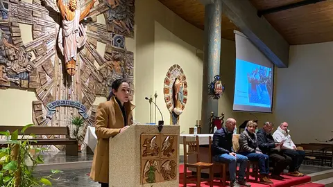 Inauguración de la exposición «Palabra e memoria», en Chantada