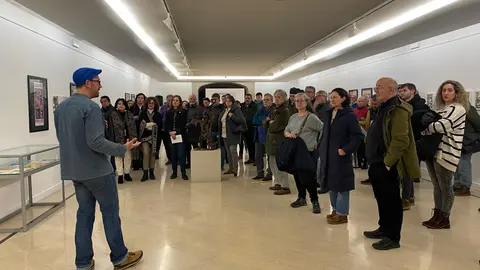 Presentación de la exposición Universo Vizoso en el Pazo de San Marcos