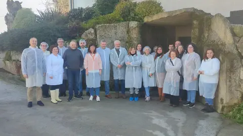 Jornadas celebradas en la Gandería Quintián, en O Páramo