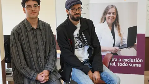 Pedro Fernández y Lucas Santomé, orientadores del programa Más Empleo de Cogami