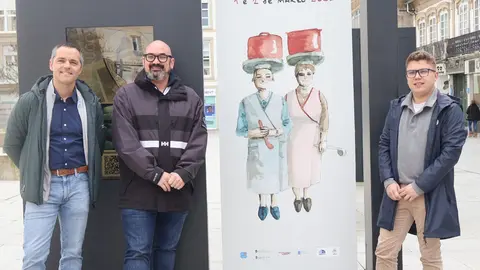 Presentación del cartel de la fiesta de Caldo de Ósos, de Taboada