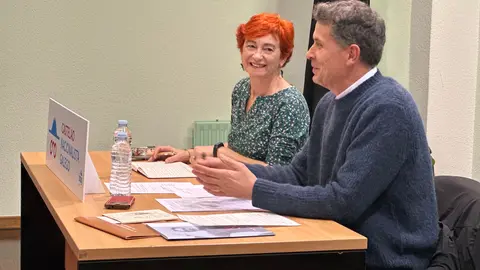 Manuel Rei Romeu dio la charla sobre Castelao en Lugo