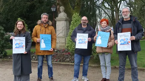 La Vicepresidencia de la Diputación y el área de Cultura del Concello presentaron las actividades del Día de Rosalía