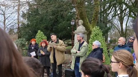Día da Lingua Materna en el Parque Rosalía de Castro de Lugo