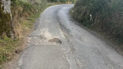 Estrada municipal A Pinza - Sarria