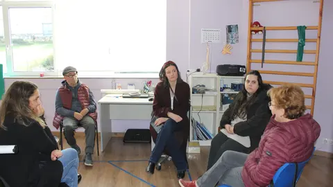 Olalla Rodil, durante su visita a Adace Lugo