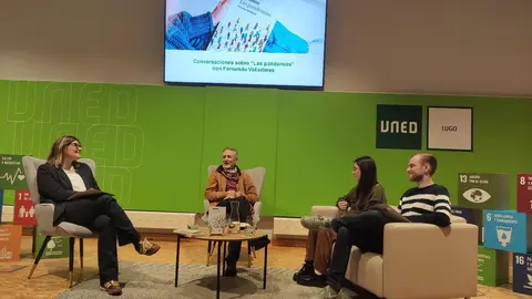 Fernando Valladares presentó su libro en la UNED de Lugo