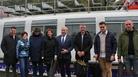 220325 Comezo da temporada de catamaráns da Deputación