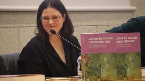 Alba Díaz Geada presentó «Mudar en común: Galiza 1959-1982»