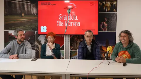 La presentación del acto que se celebrará en la Mosquera contó con la presencia de los directores de las corales lucenses
