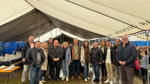 La comida del PP de Guntín reunió a más de 400 participantes