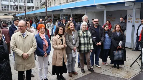 Imagen de la inauguración de la Feira do Libro de Lugo