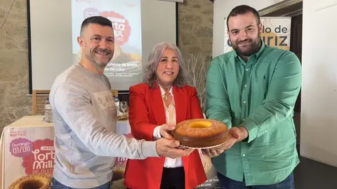Presentación de la Festa da Torta de millo de Guitiriz
