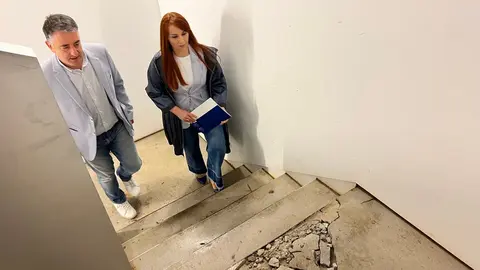 Visita de concelleiros del PP de Lugo al MIHL