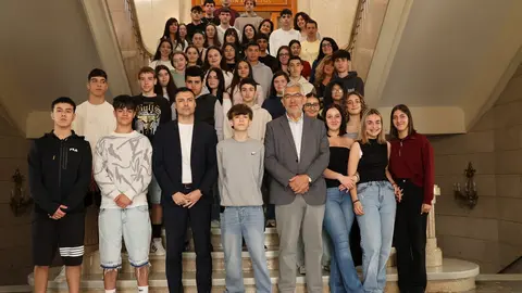 270525 Visita IES Ánxel Fole + Muralla Romana