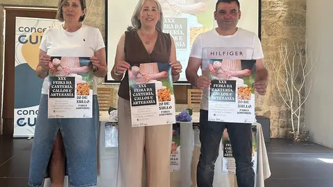 Presentación de la edición número 30 de la Feira de Cantería, Callos e Artesanía