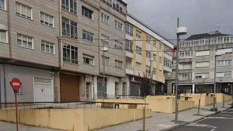 La Praza Luis García Arias, en Chantada