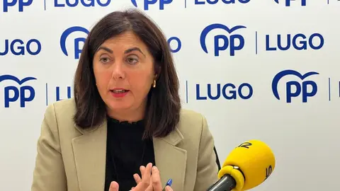 Elena Candía, portavoz del Partido Popular en Lugo.