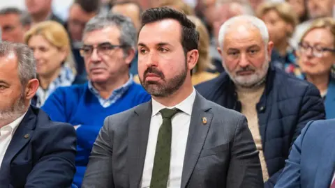 Antonio Ameijide, portavoz del Partido Popular en la Deputación de Lugo.