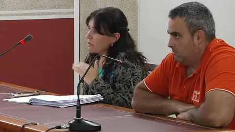 Miembros del PP de Muras en el último pleno.