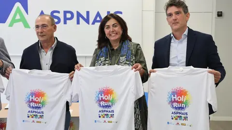 La Holi Run de Aspnais fue presentada ayer y cuenta con el apoyo de la Xunta de Galicia