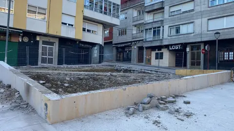 Praza de Luis García Arias, en Chantada