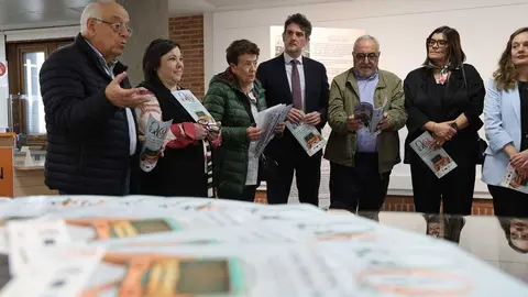 Inauguración de la exposición sobre los noventa años de la radio en la Biblioteca Provincial de Lugo