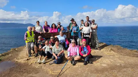 FOTO GUITIRIZ - A volta do programa ‘Guitiriz en Ruta’ reúne a 21 participantes no percorrido entre O Vicedo e Espasante (2)