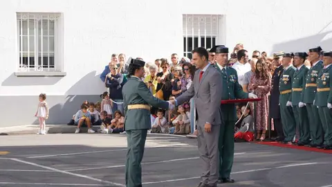 121025 FOTO 2 A Deputación participa nos actos de conmemoración á patroa da Garda Civil