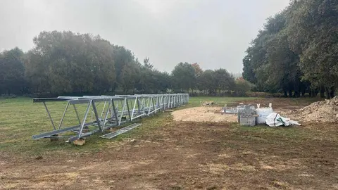 Antenas de telefonía que se instalarán en Friol