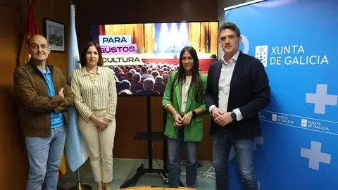 Javier Arias, durante la presentación de las actividades de octubre
