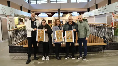 Presentación del torneo Maestros del Norte de futbolín