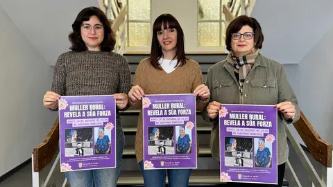 La exposición «Muller rural: revela a túa forza» se inaugurará el jueves 30 a las ocho de la tarde en el Auditorio de Vilalba