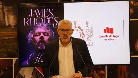 Miguel Fernández presenta el concierto de James Rhodes