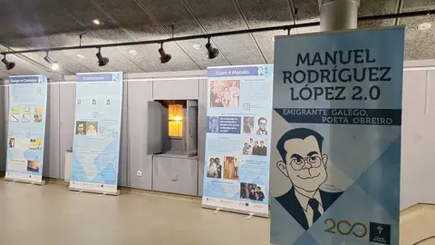 Paneles de la exposición «Manuel Rodríguez López 2.0»