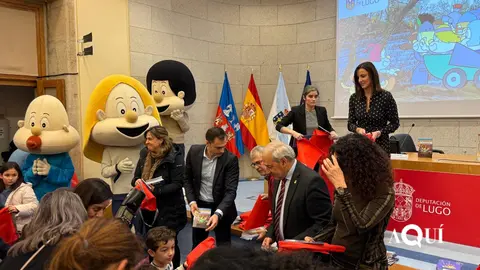 Encendido de las luces de Navidad de la Diputación