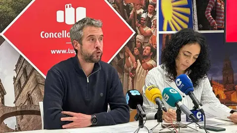Rubén Arroxo, en rueda de prensa