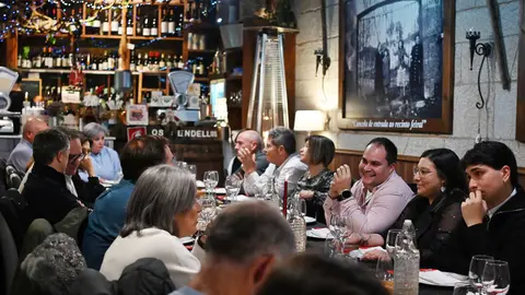 Cena de Navidad de las Asociaci&oacute;n de Empresarios de Chantada y de CCA Ribeira Sacra