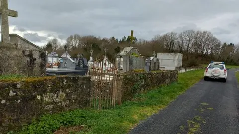 Cementerio de Sambreixo, en Monterroso