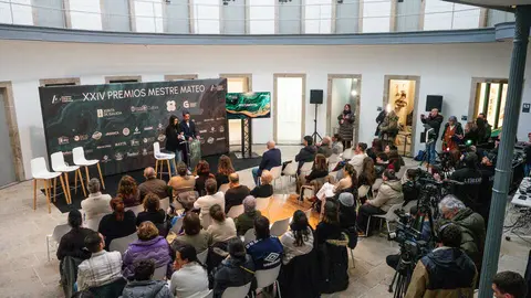 Presentaci&oacute;n de los finalistas de los Premios Mestre Mateo en O Vello C&aacute;rcere