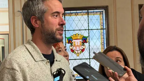 Rub&eacute;n Arroxo, tras un pleno del Concello de Lugo