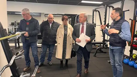 Novo ximnasio da Pinguela, en Monforte