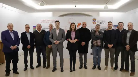 060326 Sinatura Convenio Marco cos Alcaldes das residencias