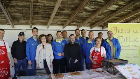 Foto de archivo de la Festa da Filloa de Muimenta.