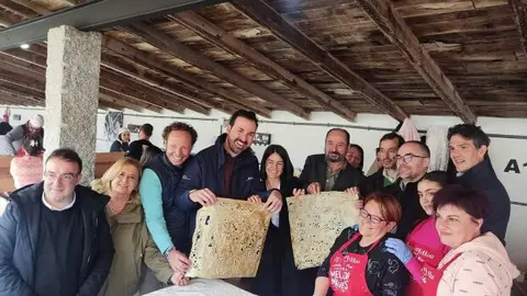 Foto de archivo de la Festa da Filloa de Muimenta.