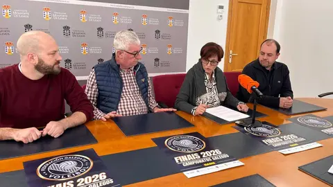 Presentaci&oacute;n Fase final Gallego juvenil de voleibol en Monforte